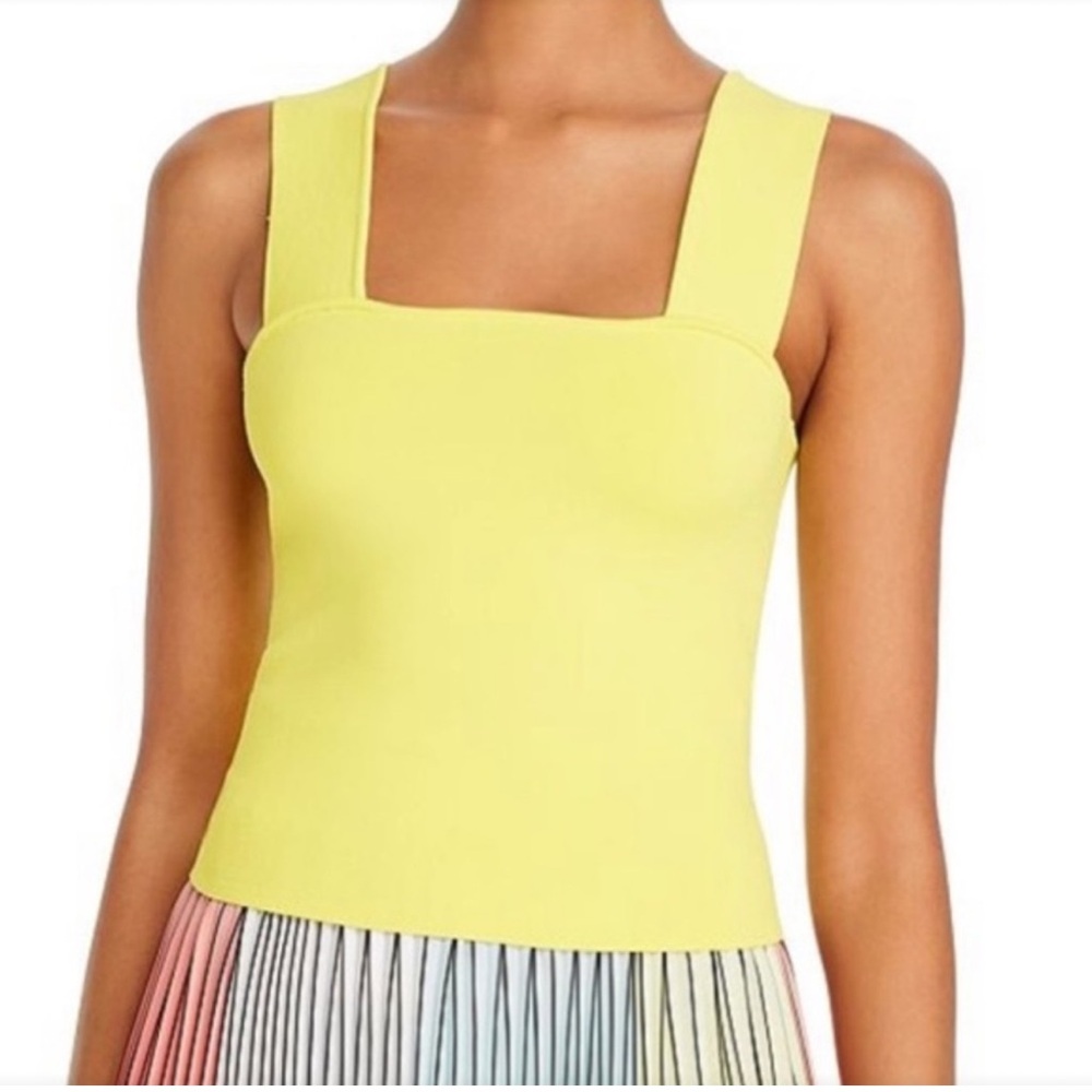 Alice + Olivia Square Neck Tank